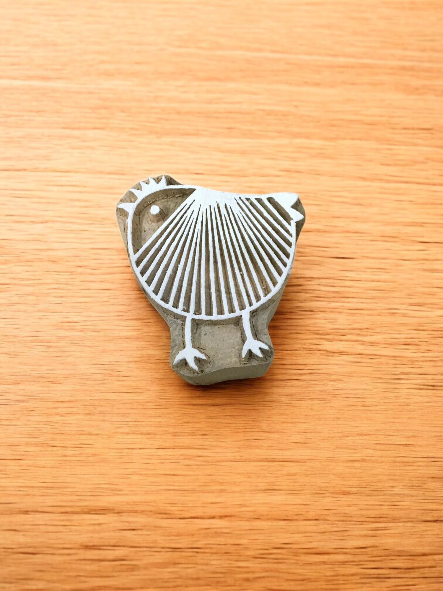 Stripy Hen stamp