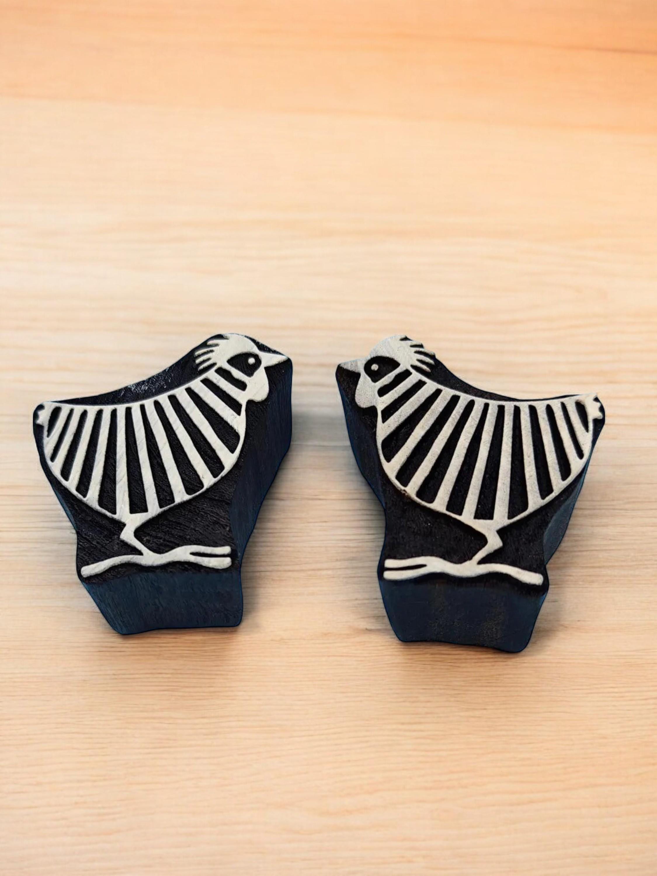 Stripy Chicken Pair