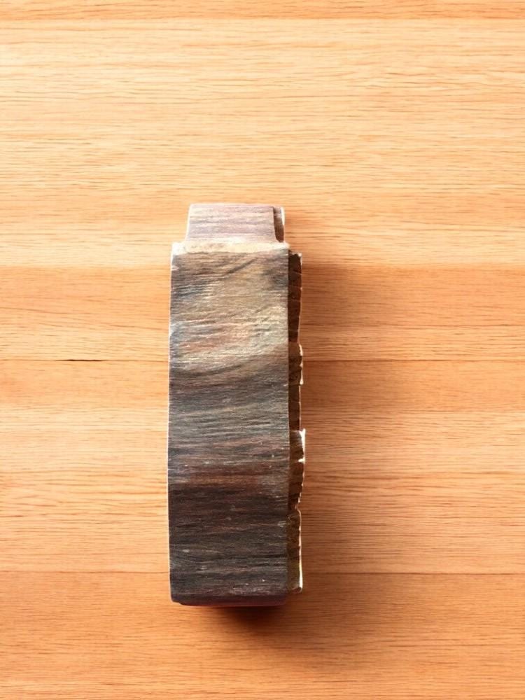 Floral Wood Stamp, Hand Carved Teak Printing Block