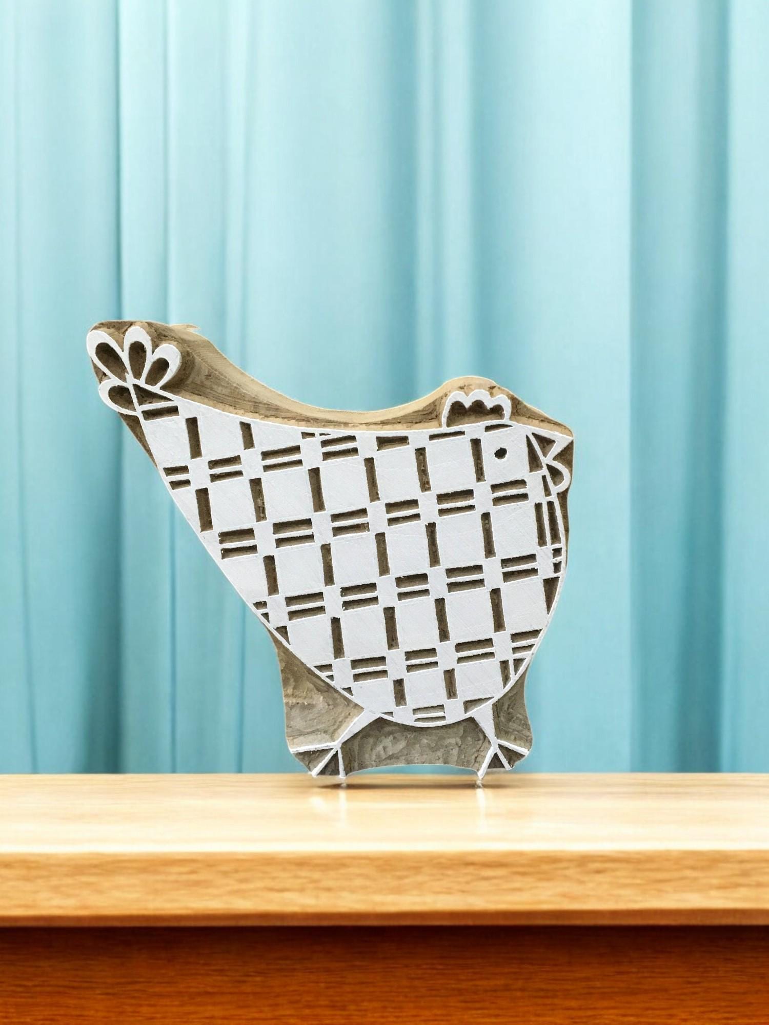 Feathered Flock of Hen Stamp