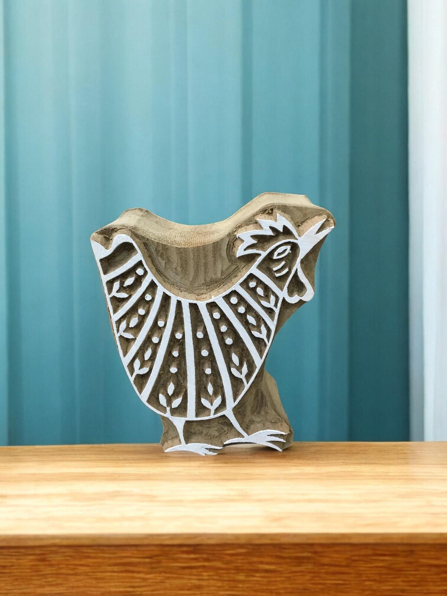Feathered Flock of Hen Stamp