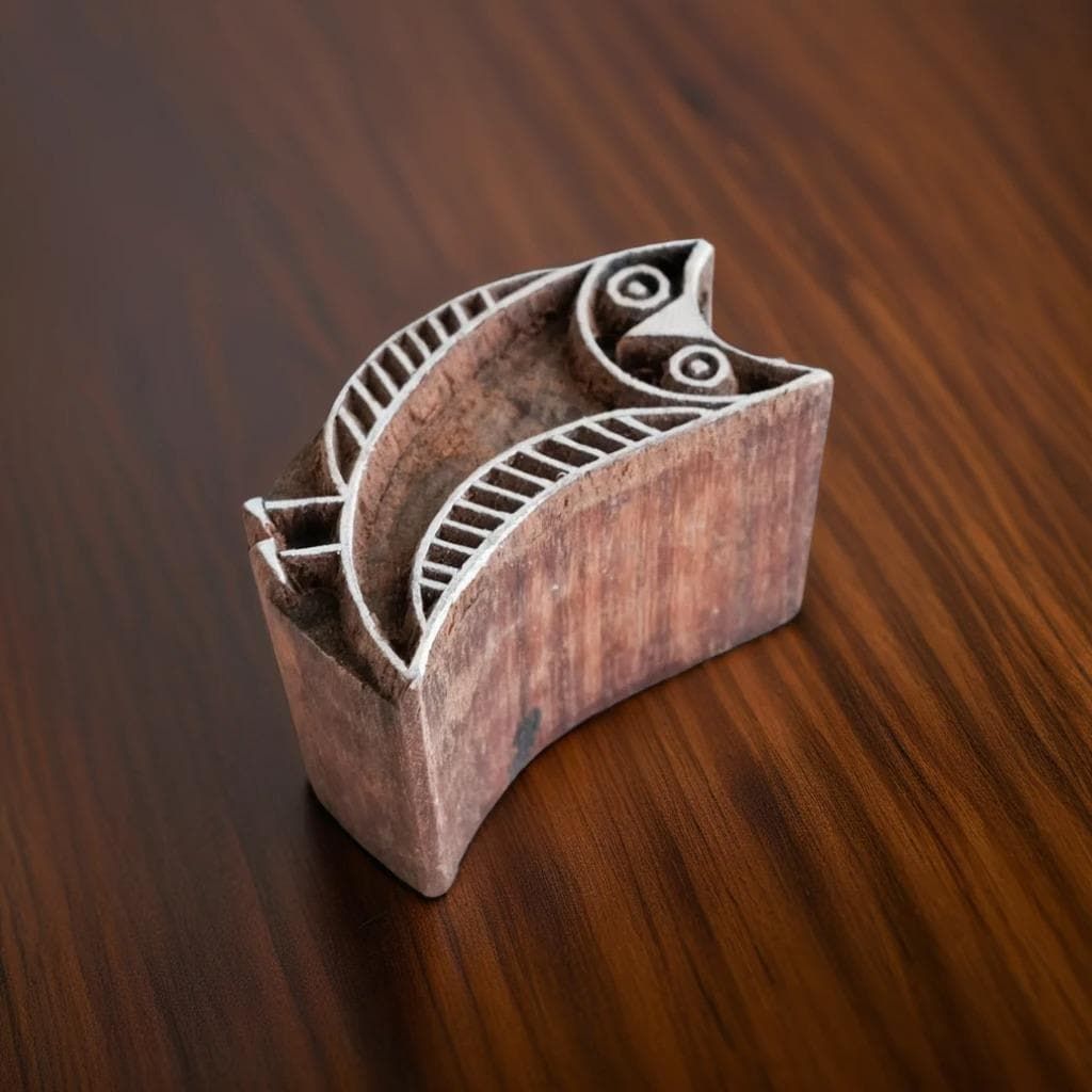 Wood Block - Hoot Hoot