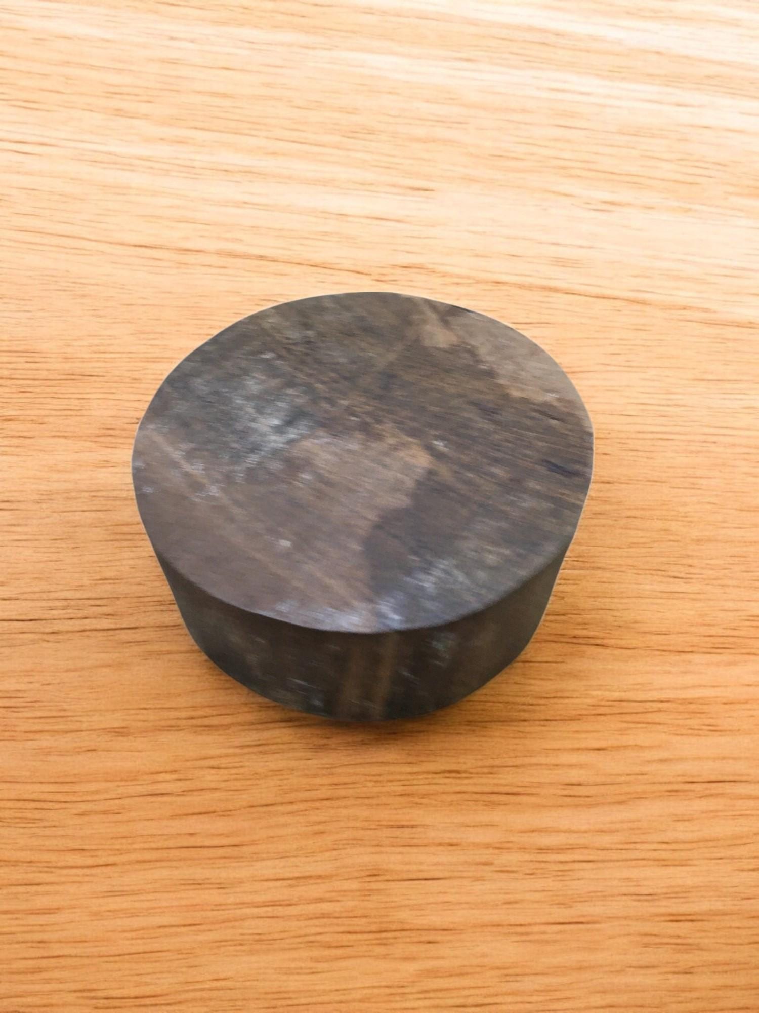 Mandala Wood Block Stamp, Hand Carved Indian Printing Tool (8cm)