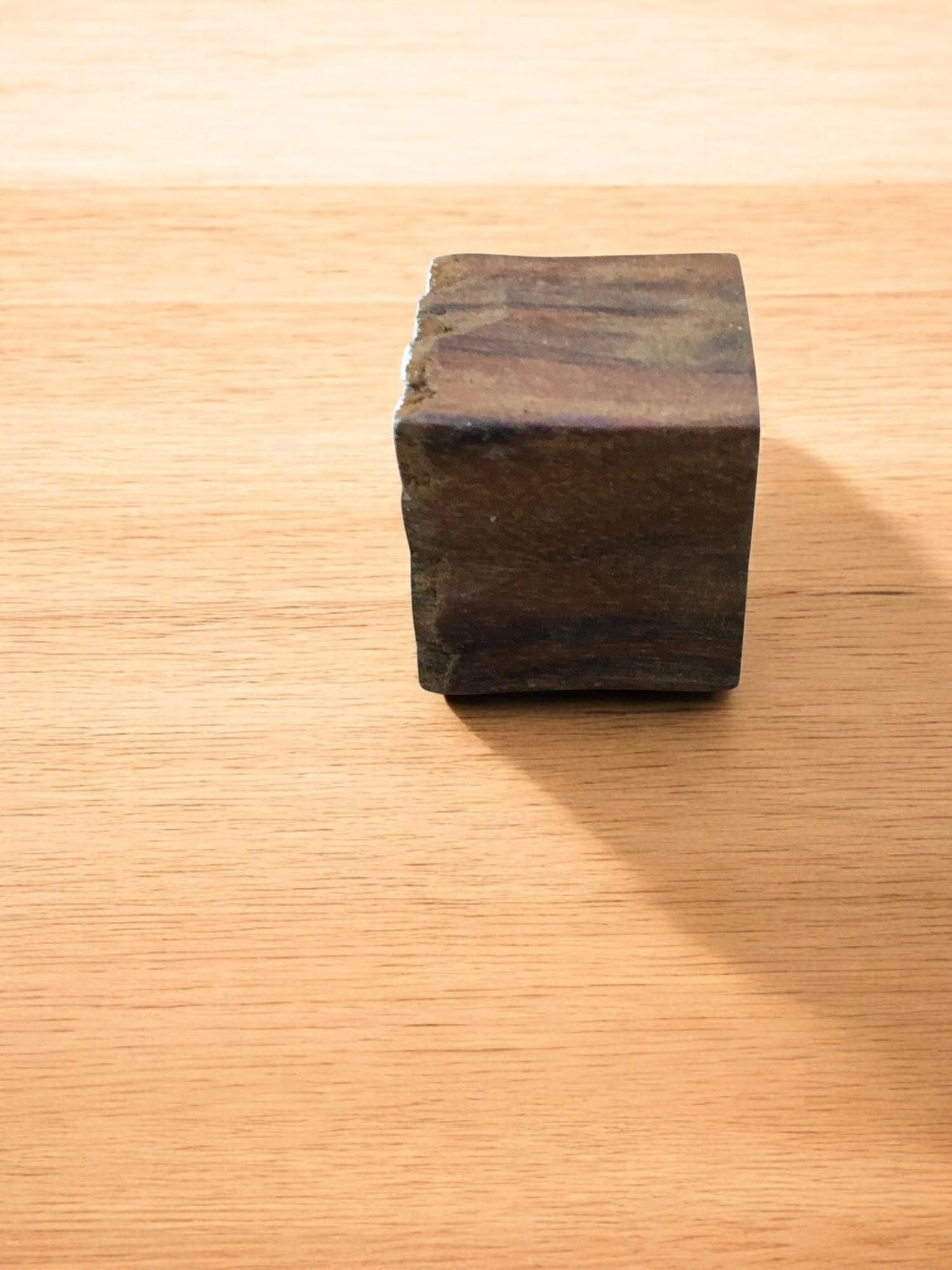 Square Pattern, hand carved Indian wood printing block; textile stamp; pottery stamp,