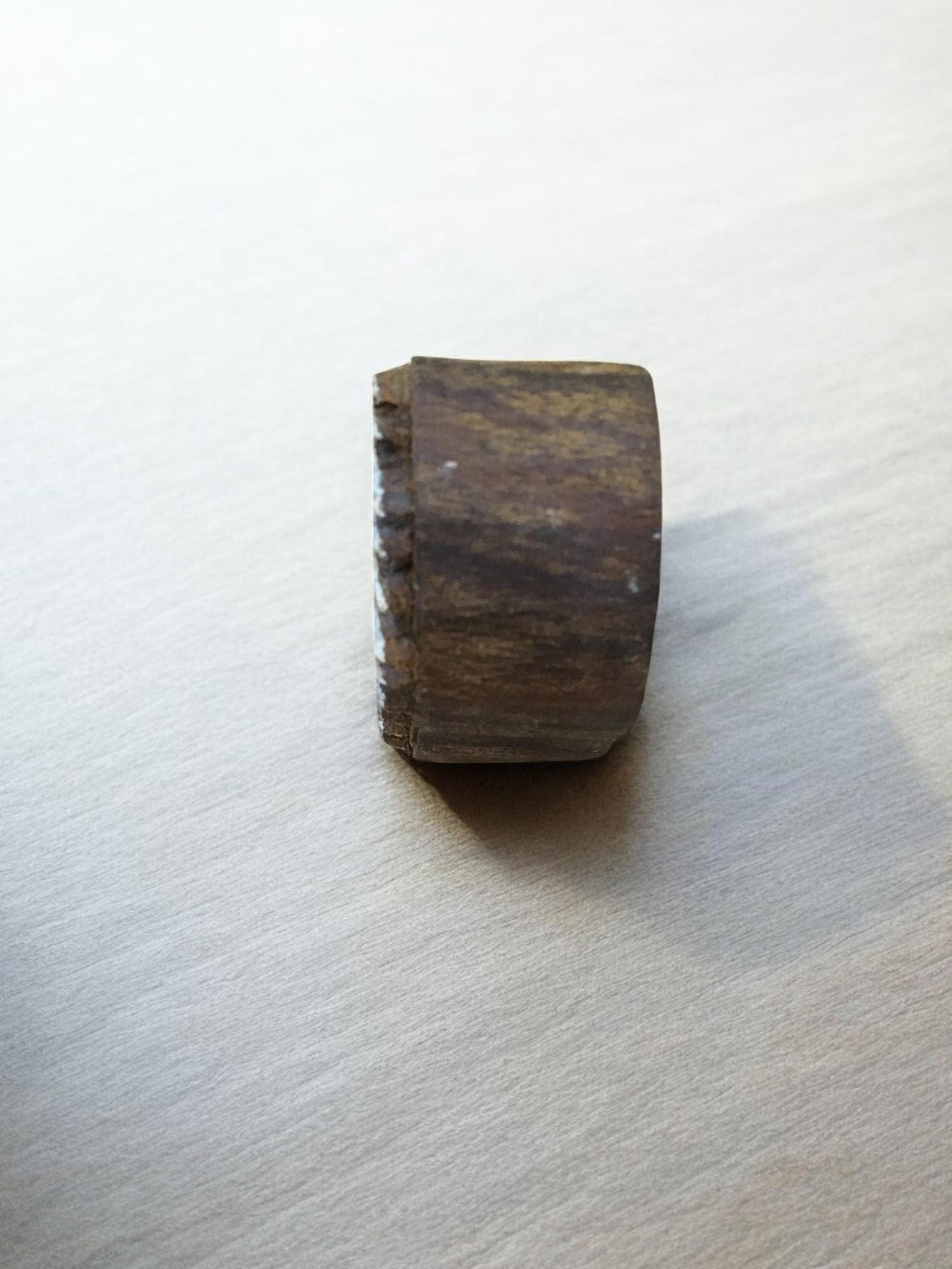 A Cockrel  hand carved Indian wood printing block; textile stamp; pottery stamp,