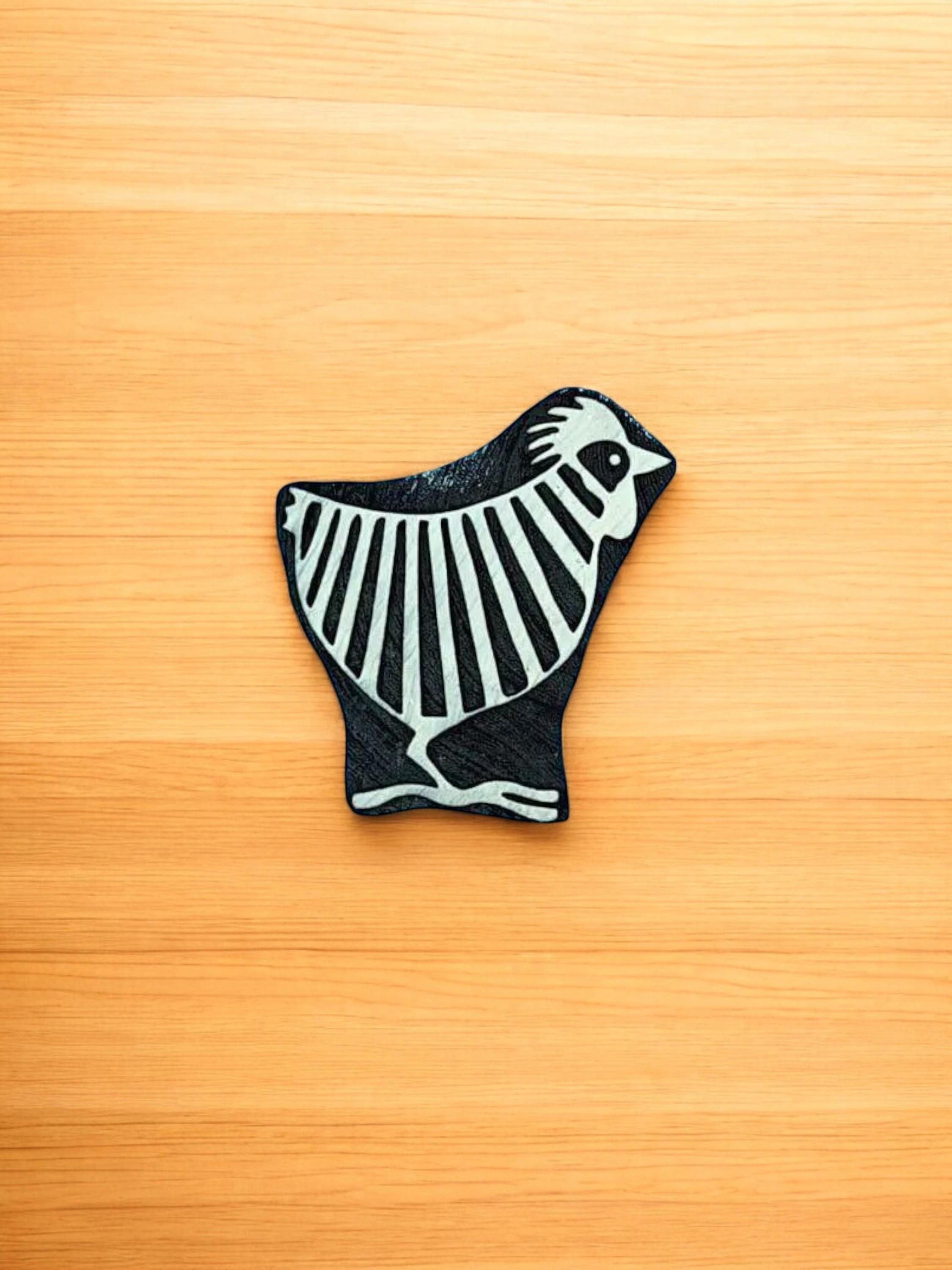 Stripy Chicken Pair