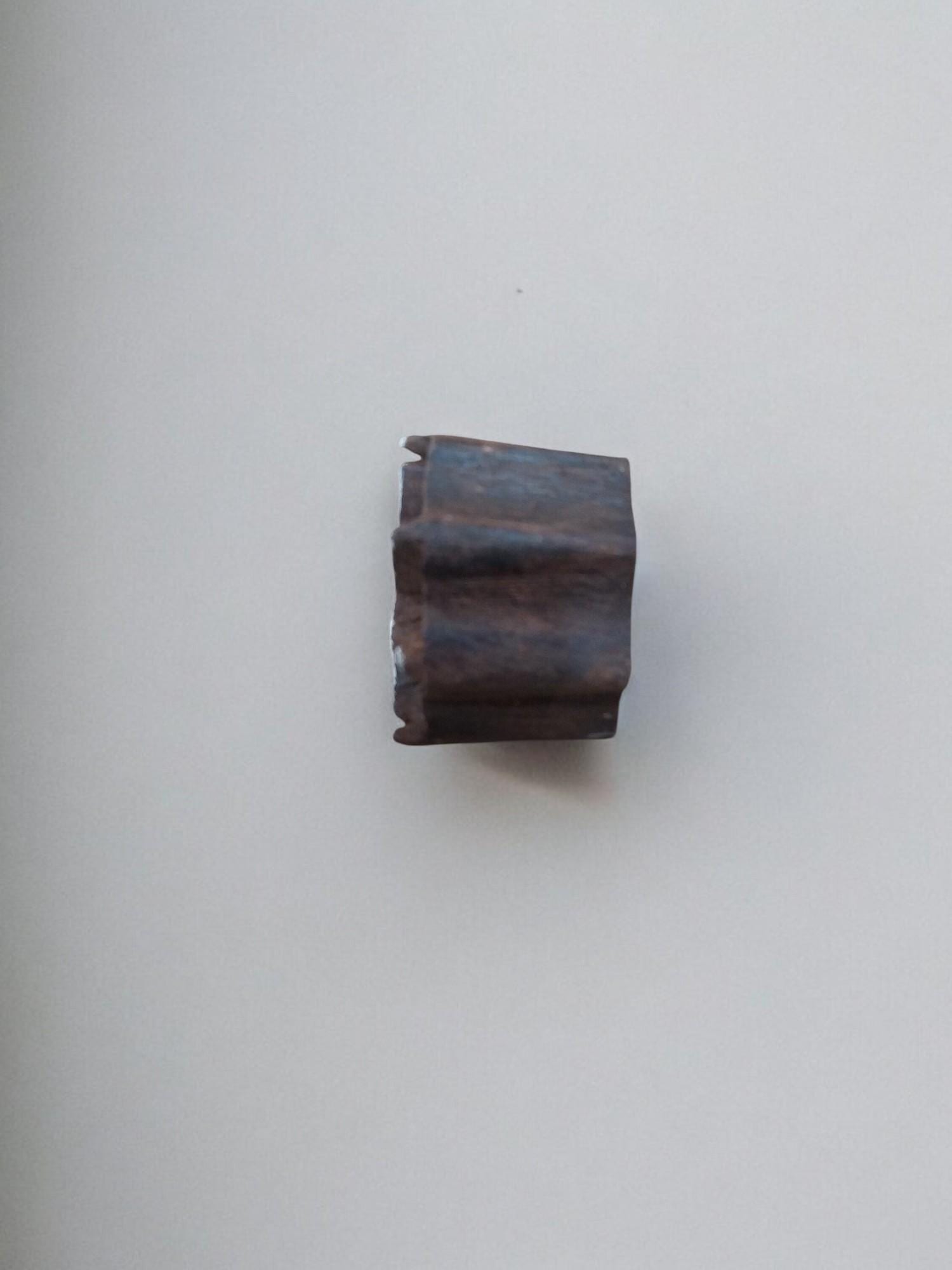 Indian Hand Carved Wooden Stamp, Star with Dots