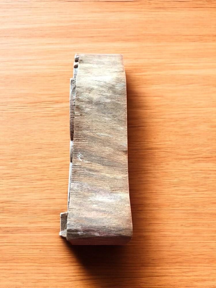Floral Wood Stamp, Hand Carved Indian Block, Pottery Textile Print