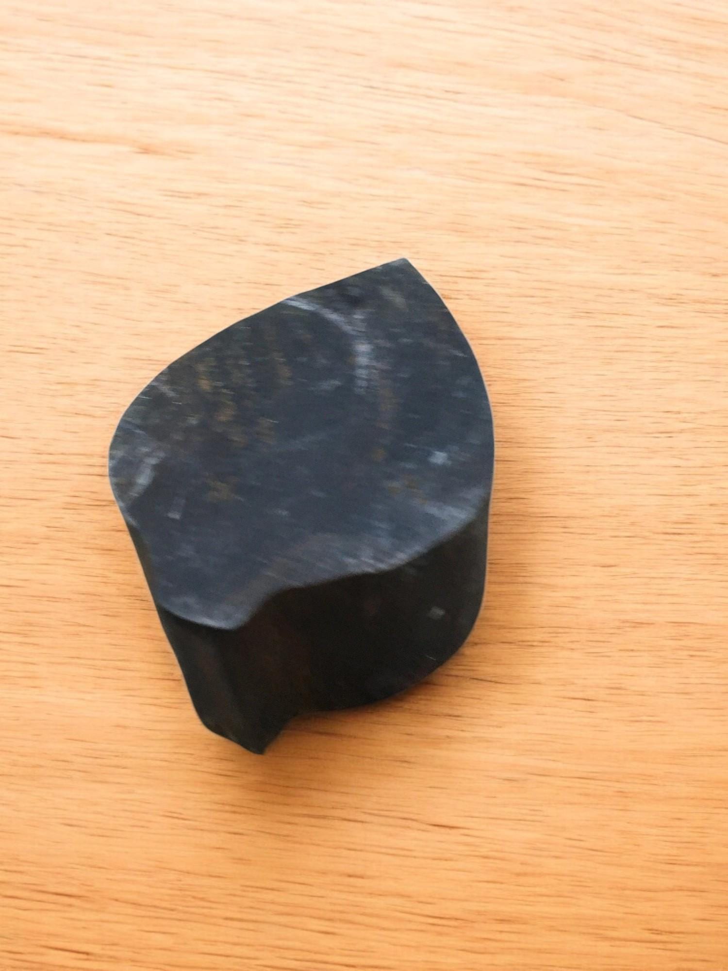 leaf, hand carved Indian wood printing block; textile stamp; pottery stamp,