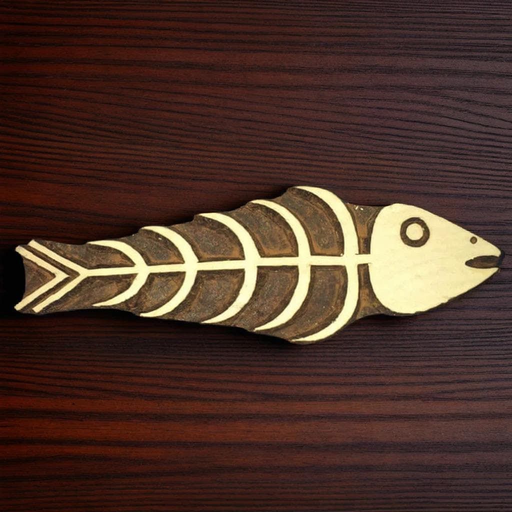 Bone Fish Wood Block