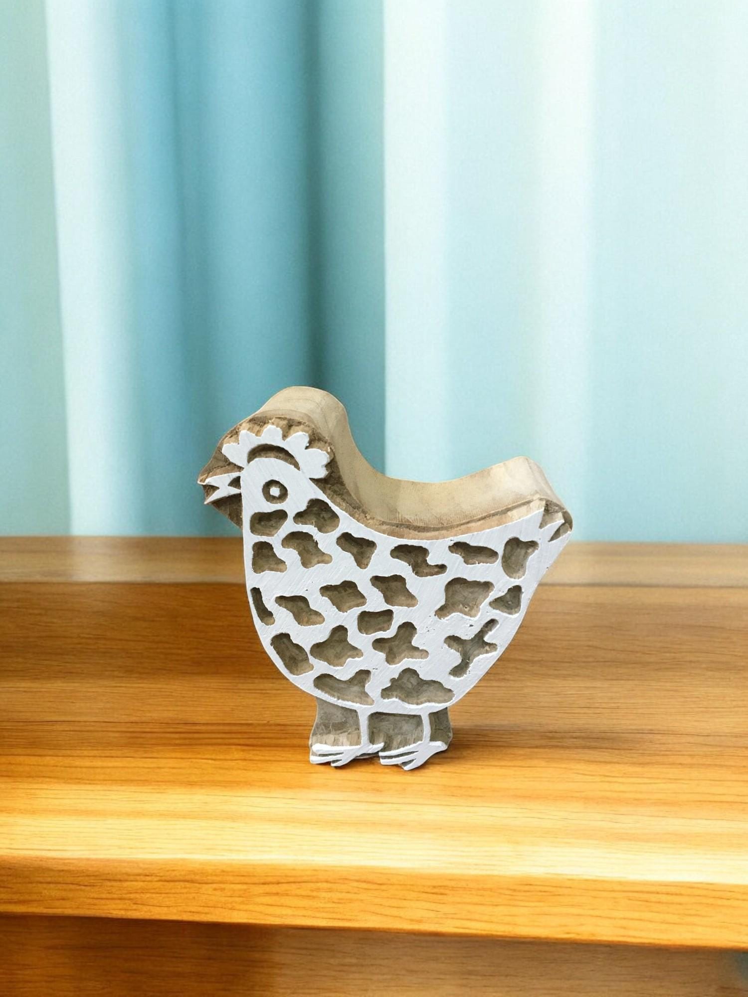 Feathered Flock of Hen Stamp