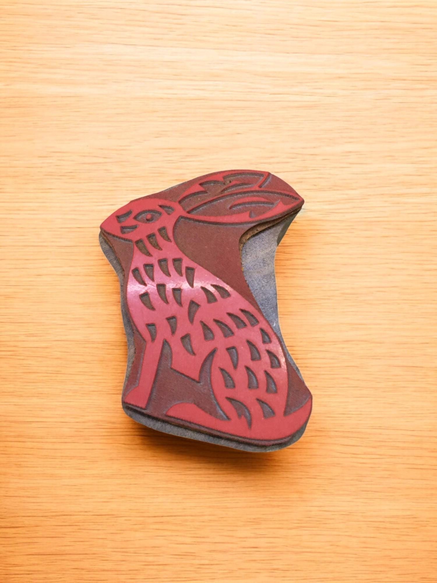 Hares and Seed Block Set stamp