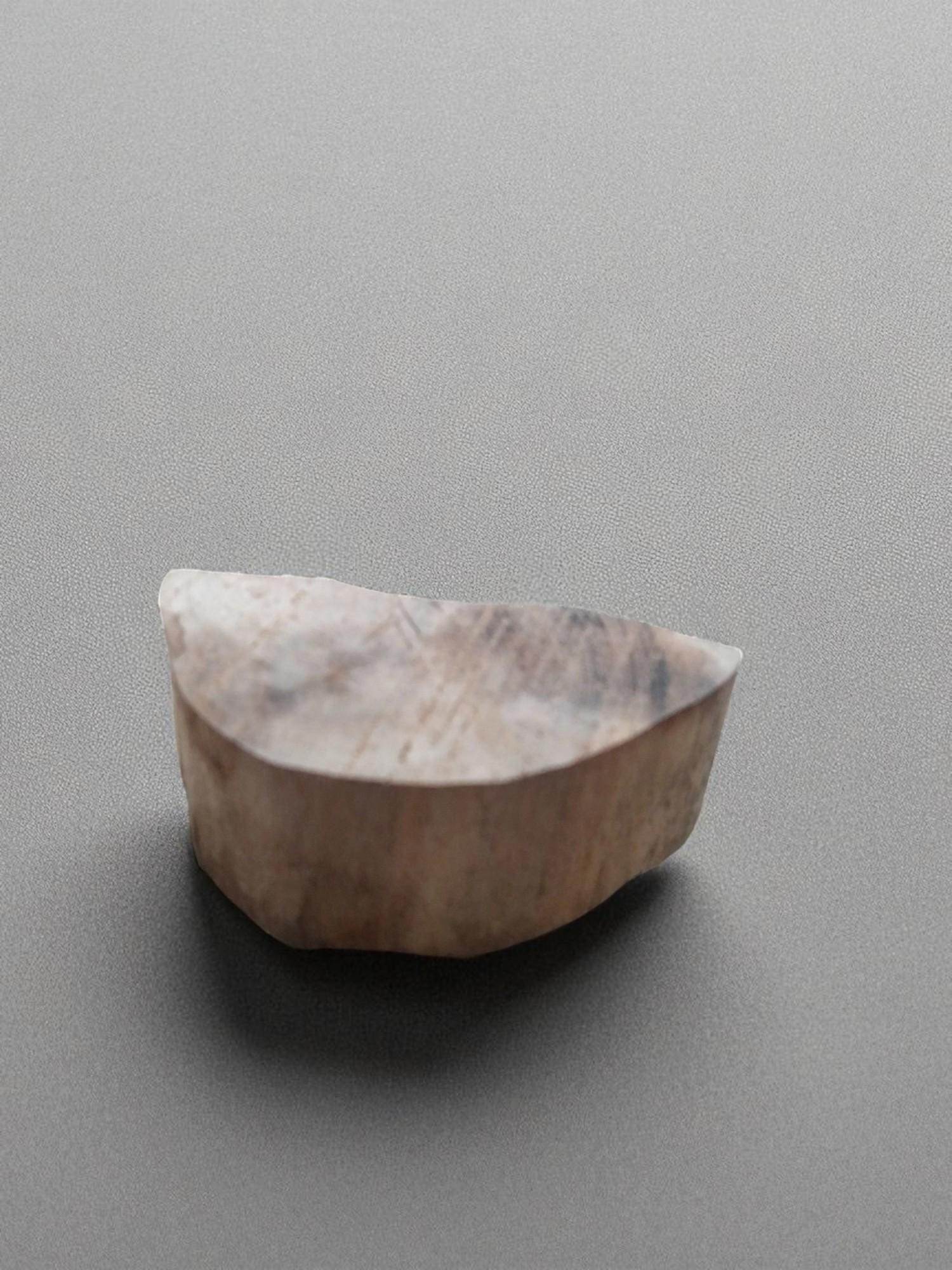 Hand Carved Indian Wood Printing Block - Acorn & Leaf