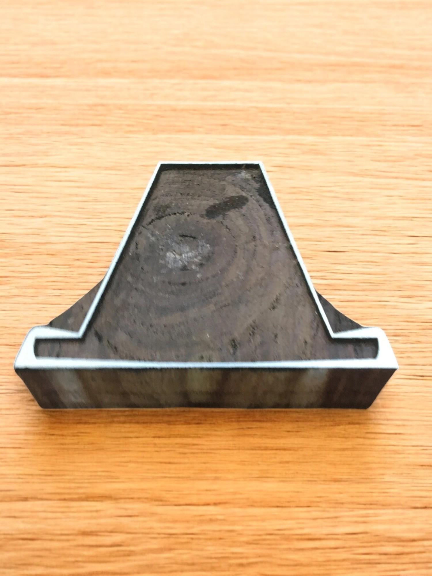 Welsh Hat Printing Block, Indian Wood Stamp (12x10 cm)