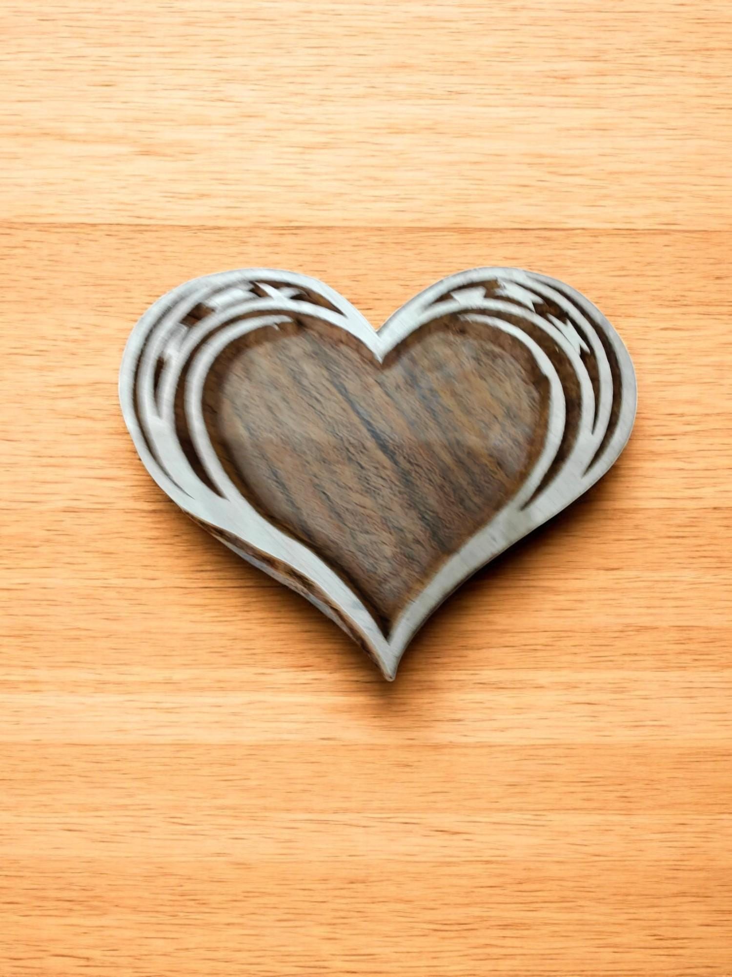 Stylish Heart pottery stamp ceramic mold scrapbooking tjap batik printing floral carved stamps.