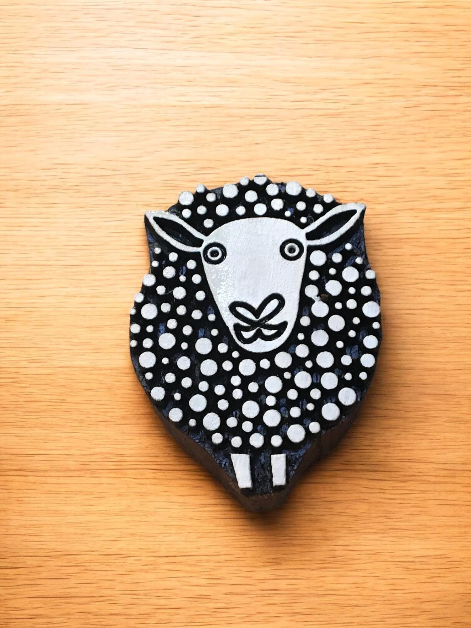 Dotty Sheep Stamp