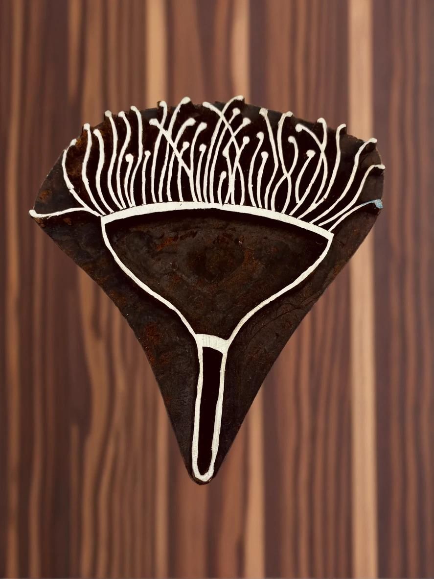 Eucalypt Flower Woodblock Stamp