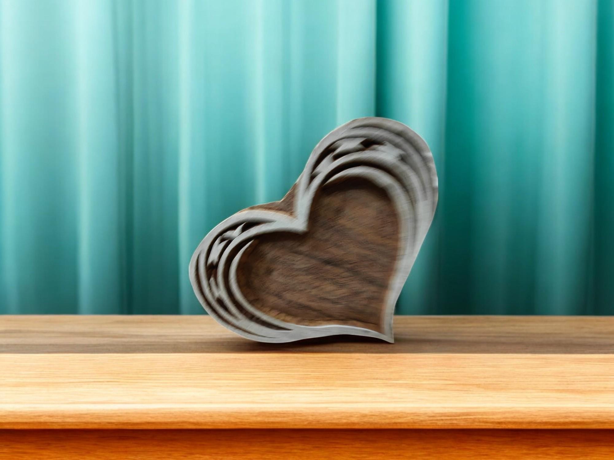 Stylish Heart pottery stamp ceramic mold scrapbooking tjap batik printing floral carved stamps.