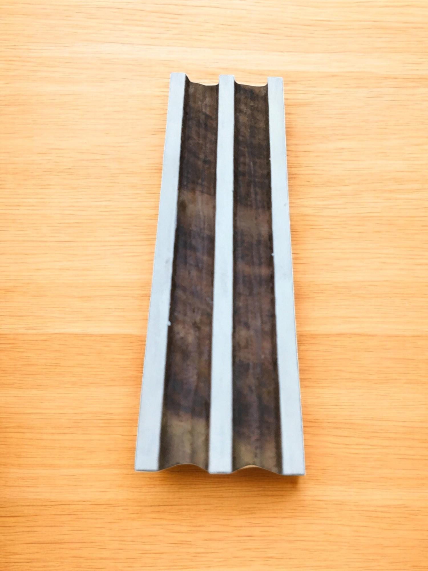 Triple Stripe Border ,hand carved Indian wood printing block; textile stamp; pottery stamp,