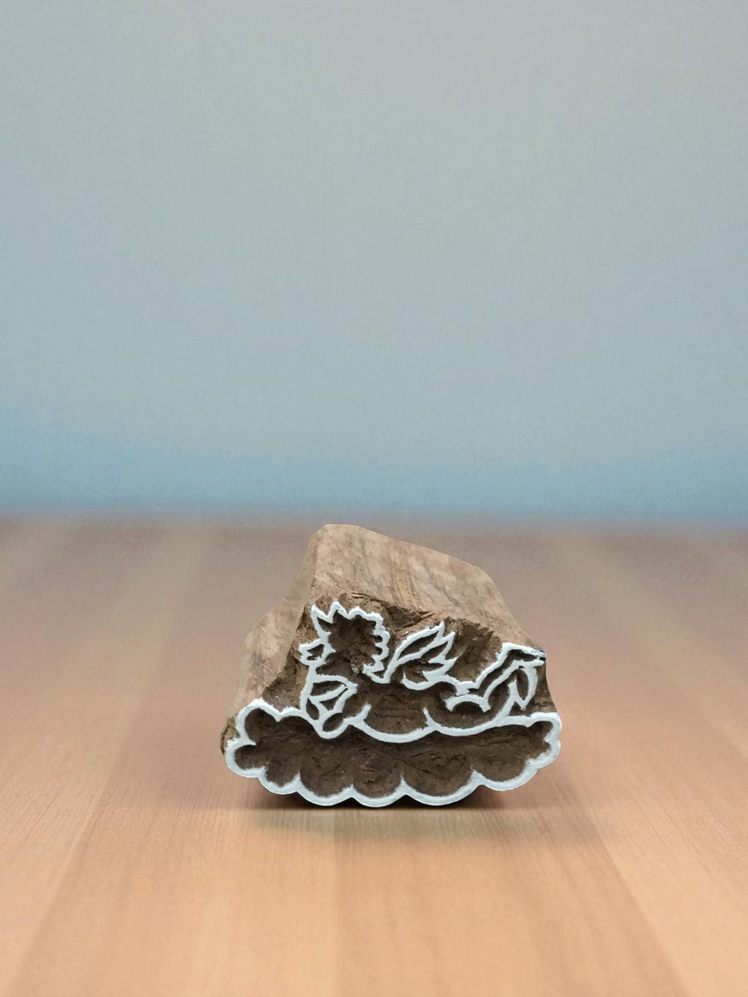 Fairy On Cloud Wood Block Stamp, Textile Printing (5 X 3 cm)