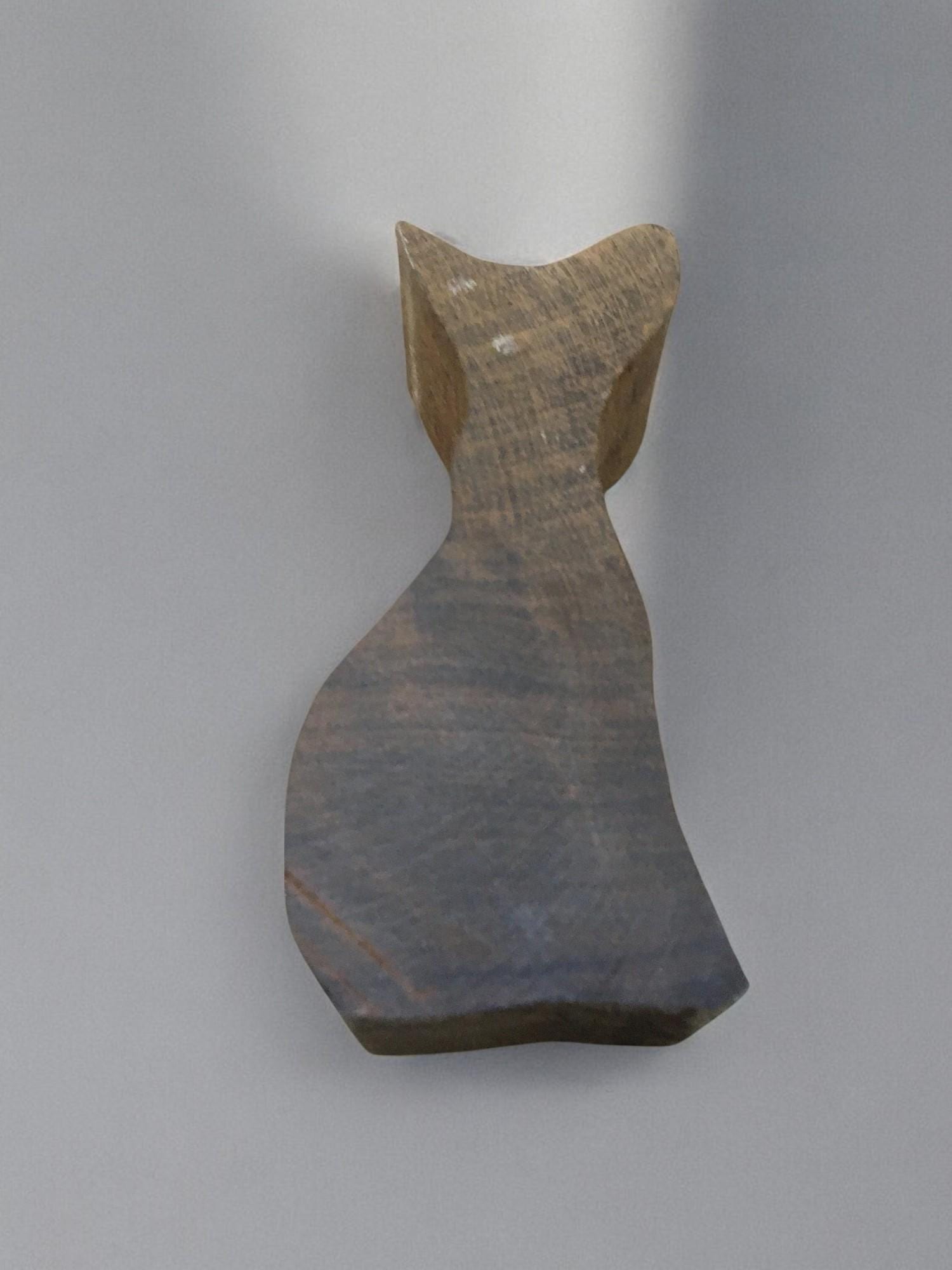 Sitting hare  hand carved Indian wood printing block; textile stamp; pottery stamp,