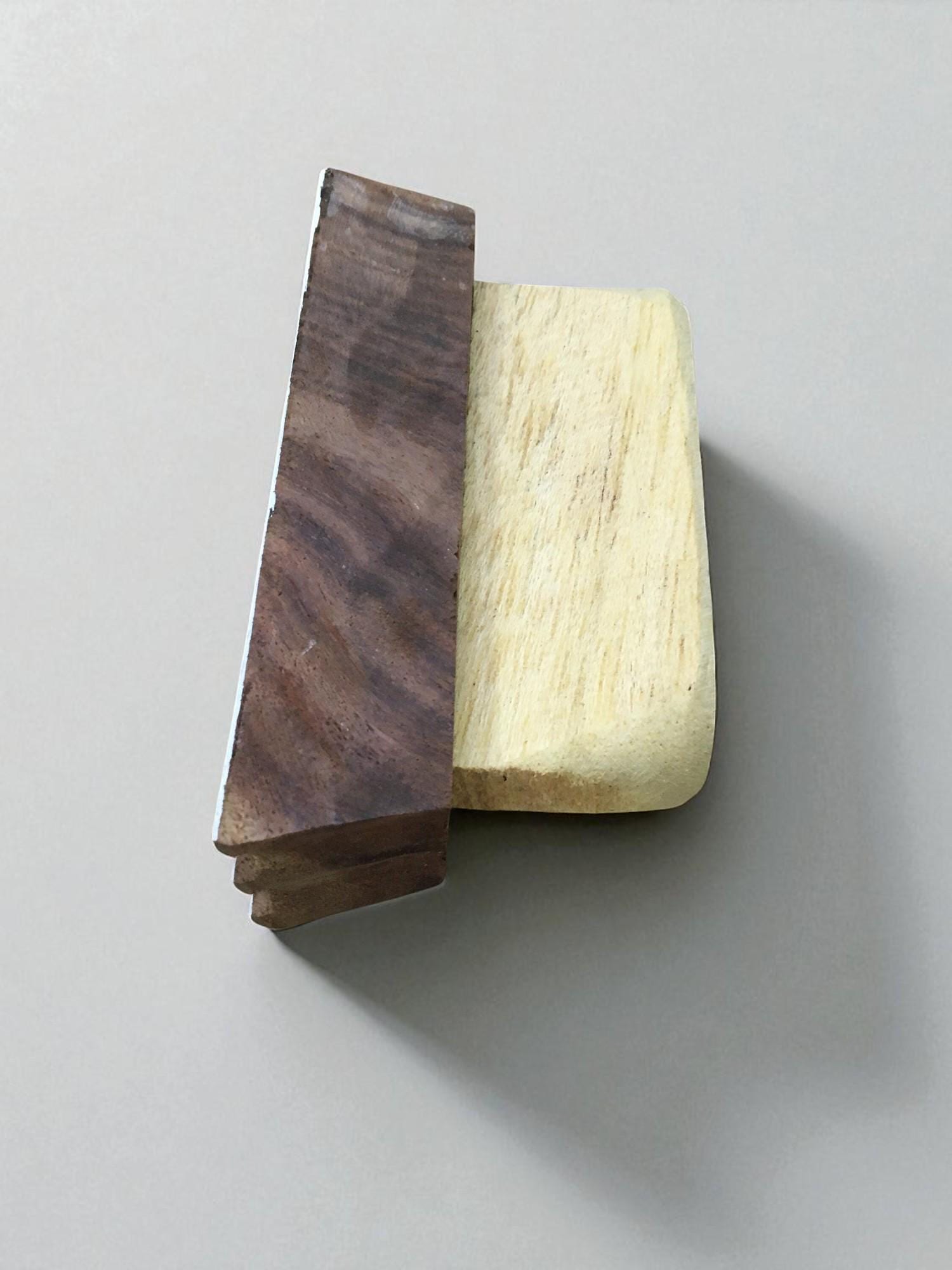 Triple Stripe Border,  hand carved Indian wood printing block; textile stamp; pottery stamp,