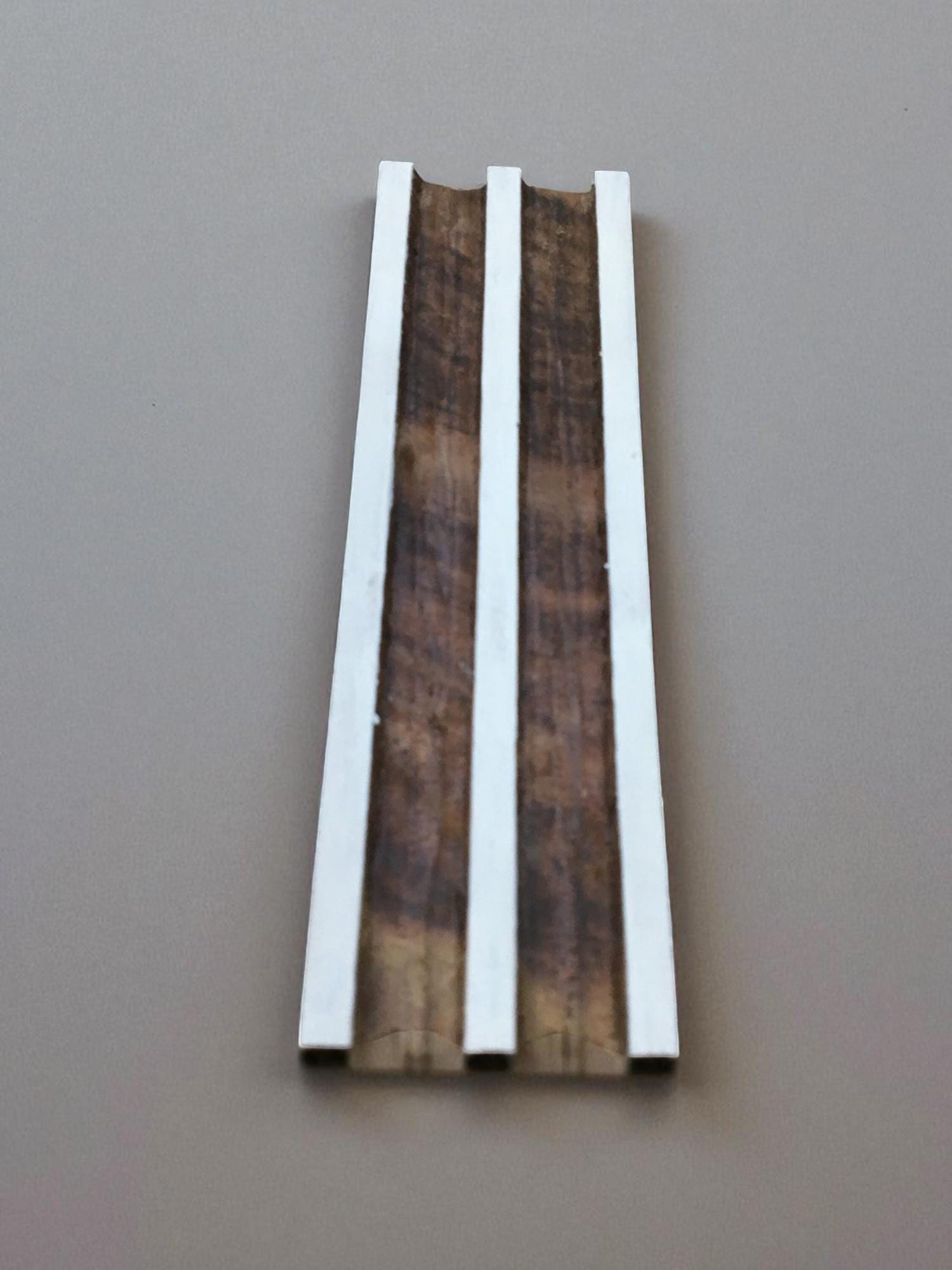 Triple Stripe Border,  hand carved Indian wood printing block; textile stamp; pottery stamp,