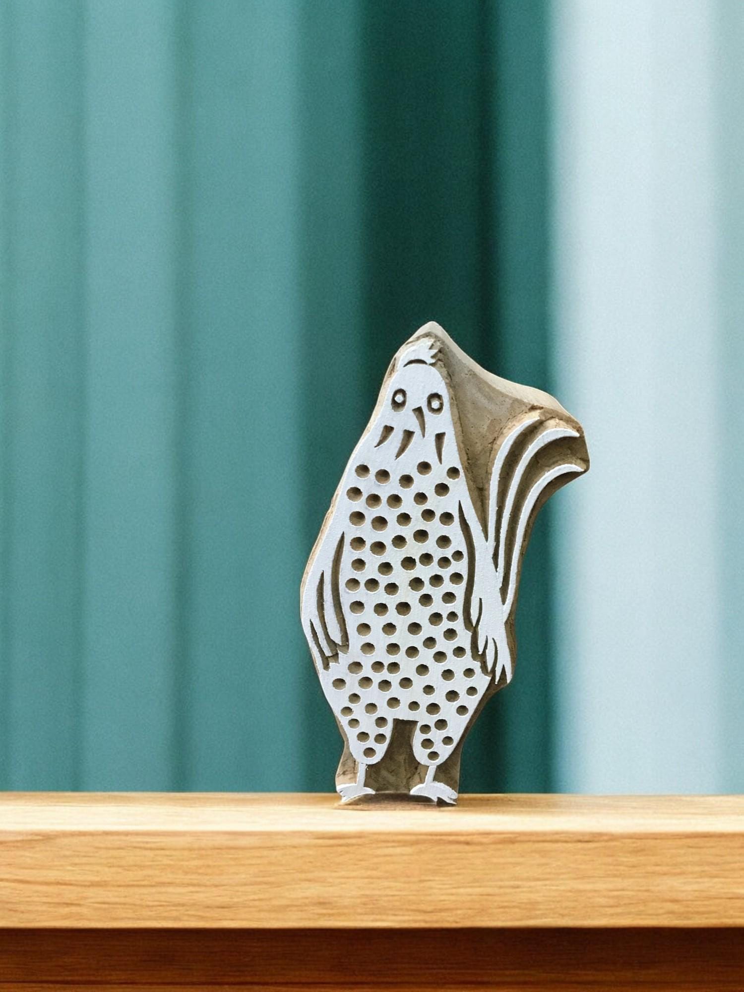 Feathered Flock of Hen Stamp