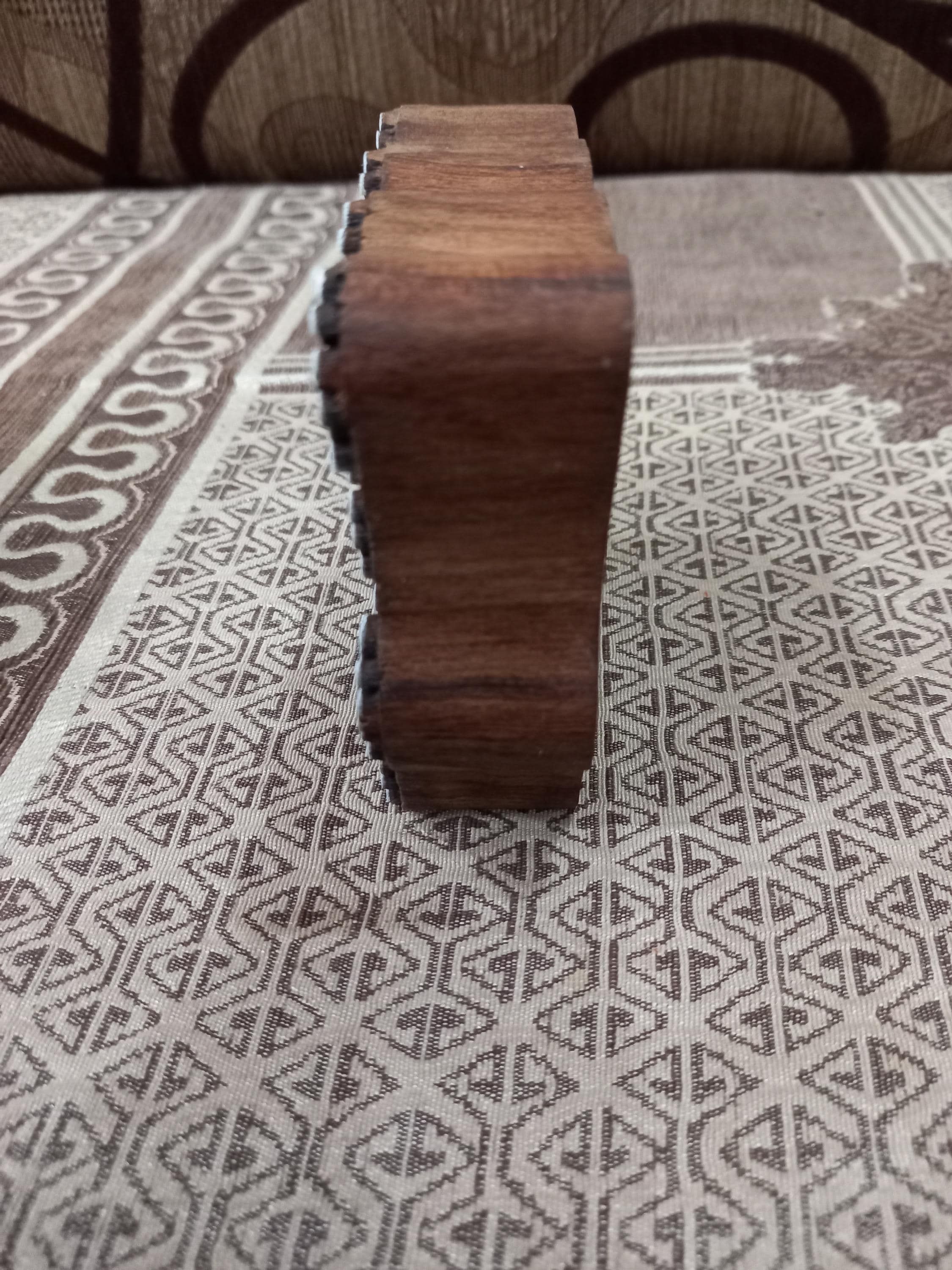 Indian Artistic Handicraft Item Wooden Printing Block Pottery Stamp, Batik Tjaps, Blaudruck stempel