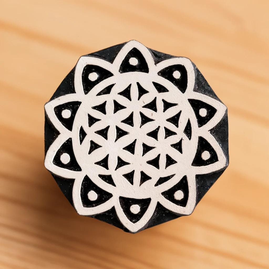 Abstract Stamp