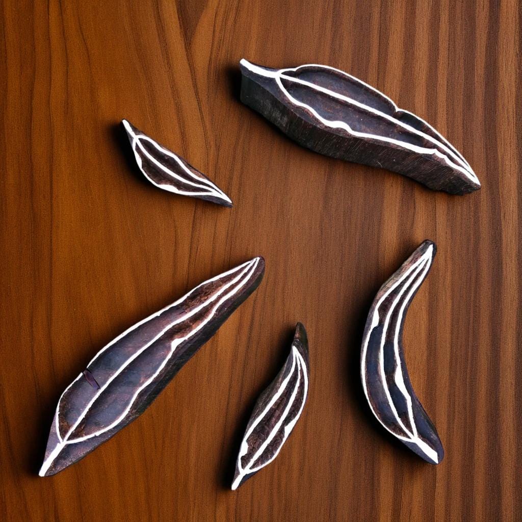 Eucalyptus Leaves Set x5