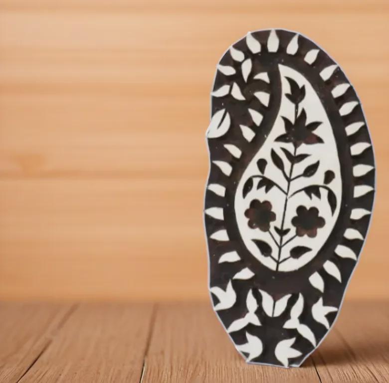 Paisley Wooden Stamp Set, Batik Printing Blocks