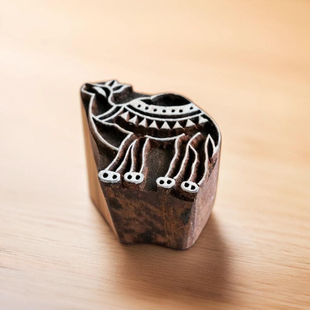 Wood Block - Camel Friend