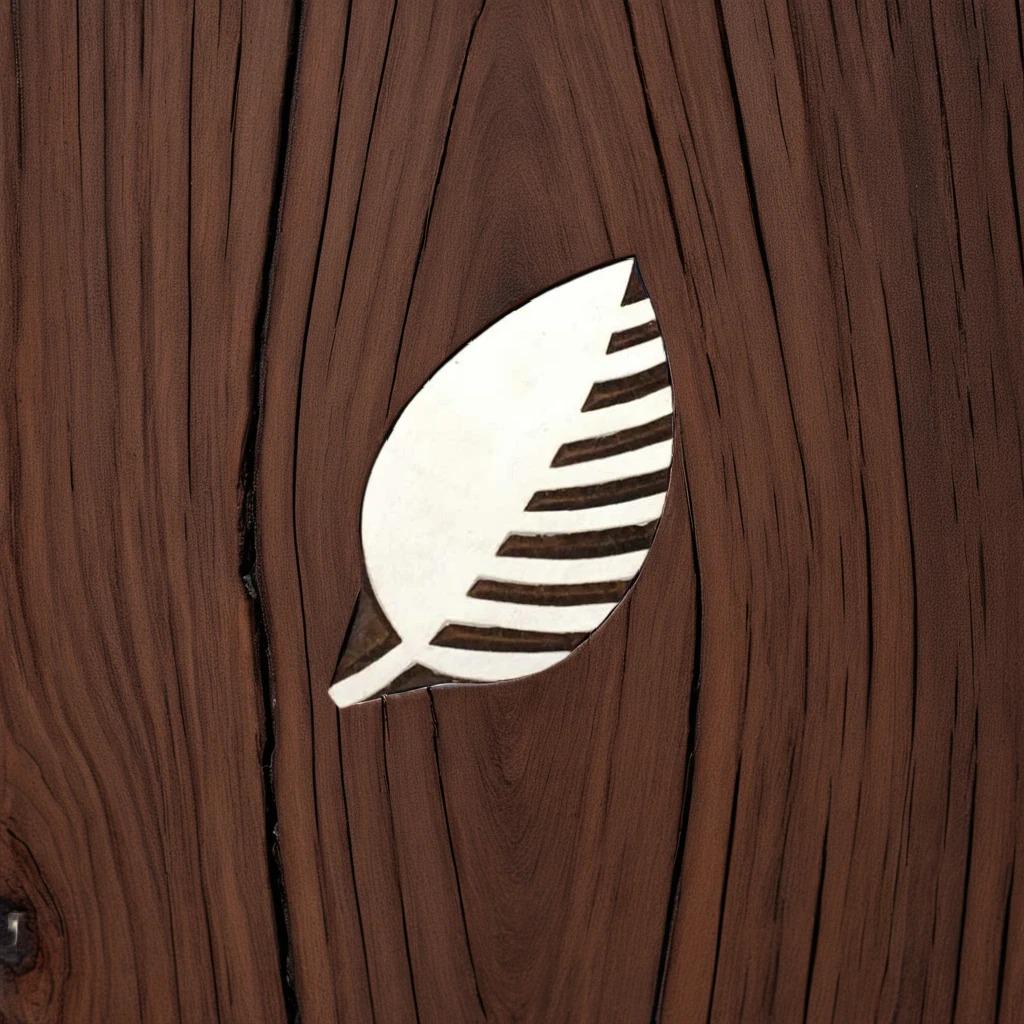 Leaf Geo Wood Block Stamp, Hand Carved Tjap, Indian Textile