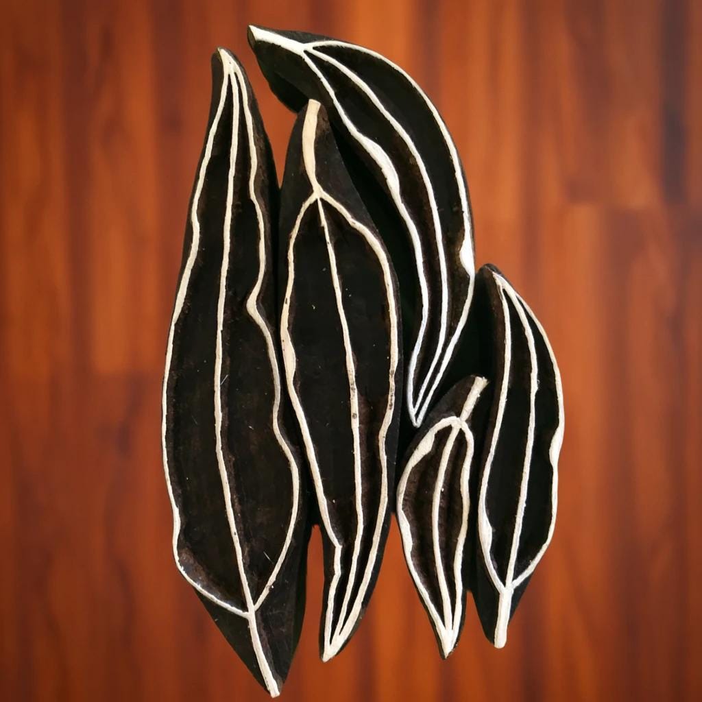 Eucalyptus Leaves Set x5