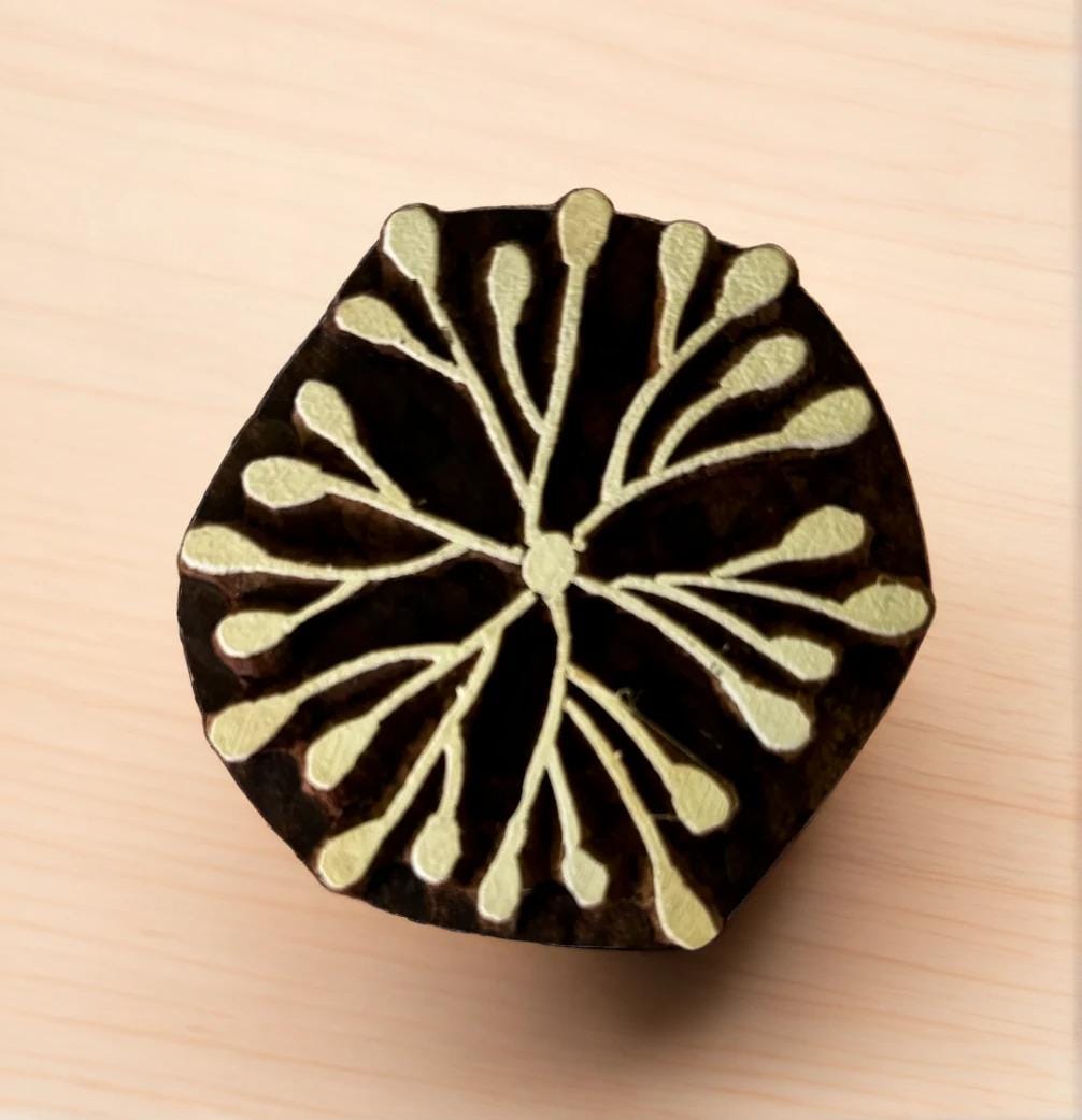 Blossom Wood Block Stamp
