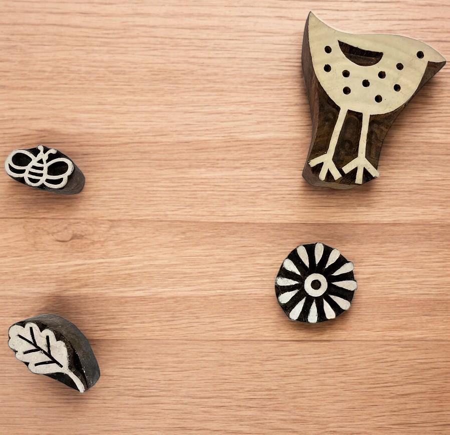 Bird & Leaf Printing Set