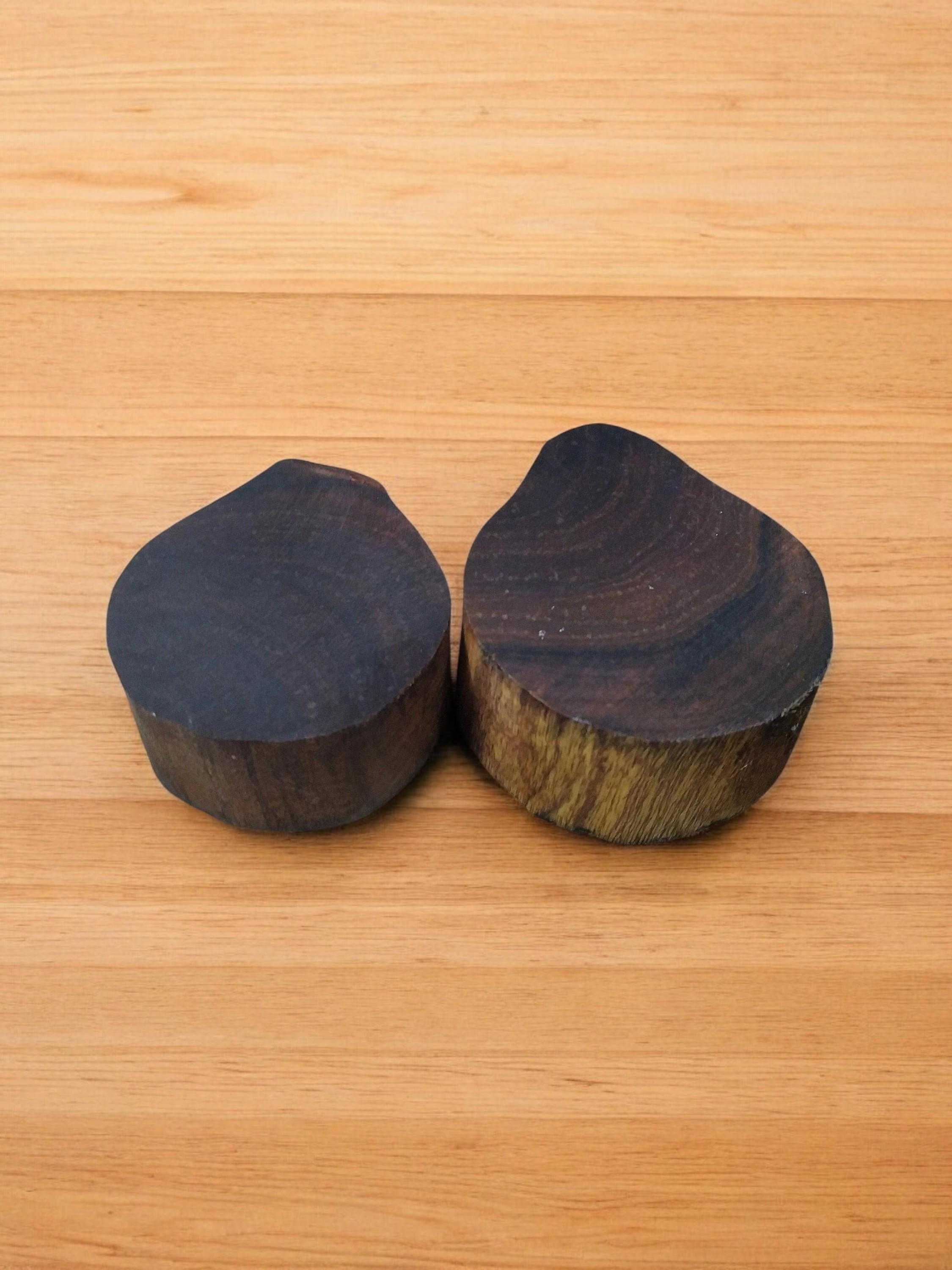 Hand Carved Christmas Bauble Wood Printing Block Set