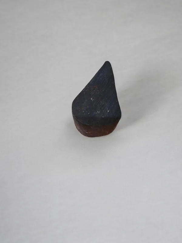 Mini Xmas Tree hand carved Indian wood printing block; textile stamp; pottery stamp,
