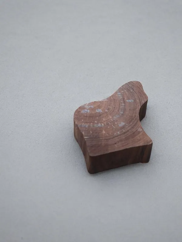 Standing Zebra  hand carved Indian wood printing block; textile stamp; pottery stamp,