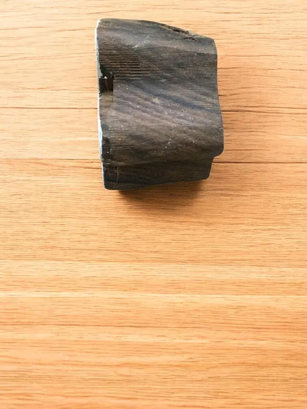 Hand Carved Flower Wood Block Stamp: Indian Textile, Pottery Printing