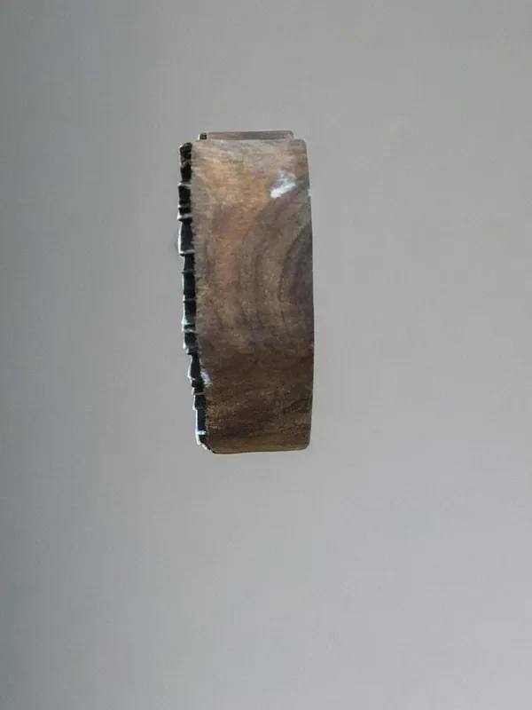 Bunchy Root Banyan Tree, hand carved Indian wood printing block; textile stamp; pottery stamp,