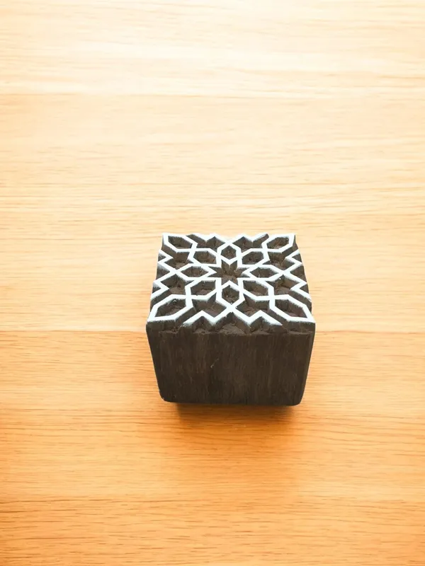 Square Arabic Pattern Stamp