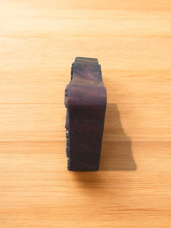 Meadow Floral Wood Printing Block: Indian Hand Carved Stamp