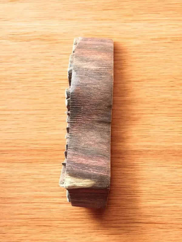 Floral Teak Wood Stamp, Pottery Textile Block Print