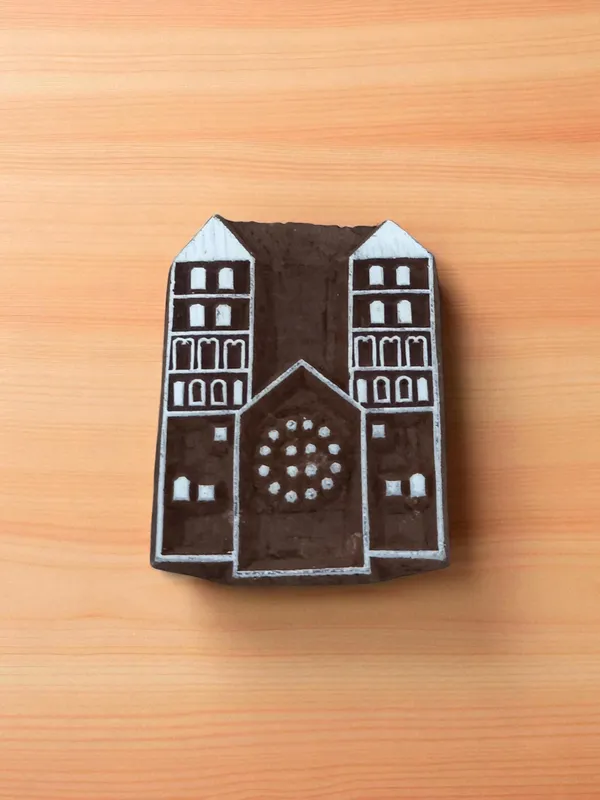 The castle gate,  pottery stamp ceramic mould scrapbooking tjap batik printing floral carved stamps.