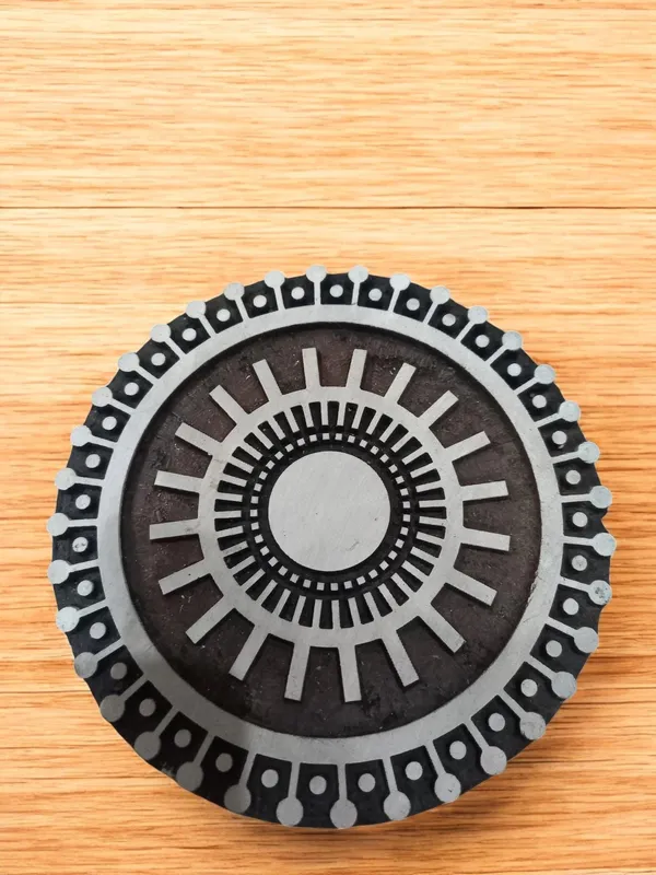 Hand Carved Mandala Wood Block Stamp, Indian Textile Printing