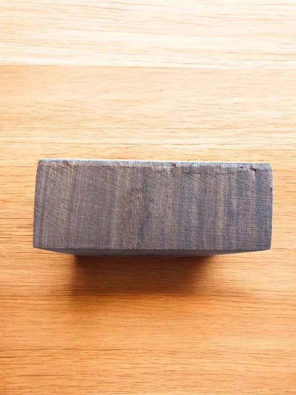 Hand Carved Wood Printing Block, Indian Textile Stamp, 9.5cm